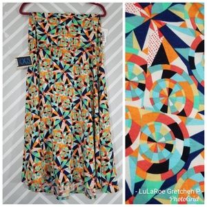 XXS Geometric LuLaRoe Maxi